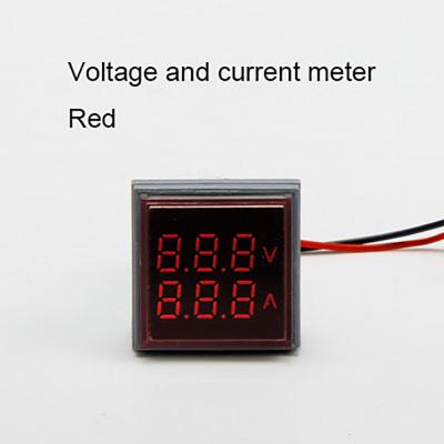 China AC and AD16-22D Square DC DC Voltage Meter Gauge Digital Display Current Meter for sale