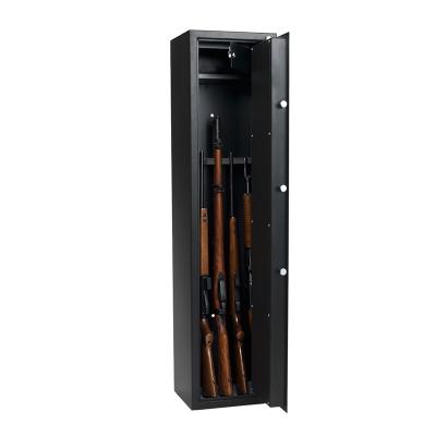 China Home Wholesale High Security Steel Figure Gun Rifle Metal Gun Safe Guns Cabinet For Shooting for sale