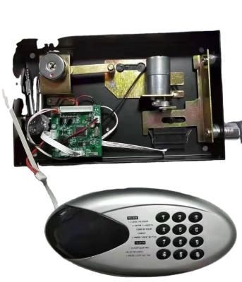 China Digital Motorized Hotel Safe Box Programmable Panel Lock for sale