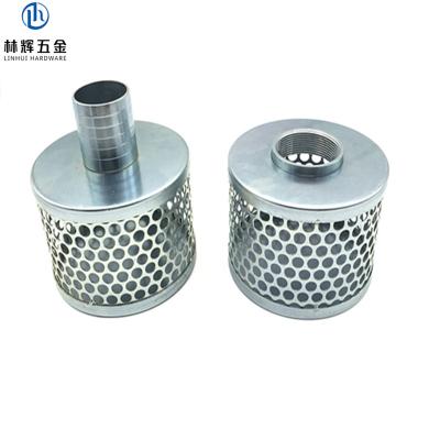 China High Quality Air NPT/BSP Pipe Basket Suction Strainer Hose Strainer Camlock Mating Carbon Steel Strainer for sale