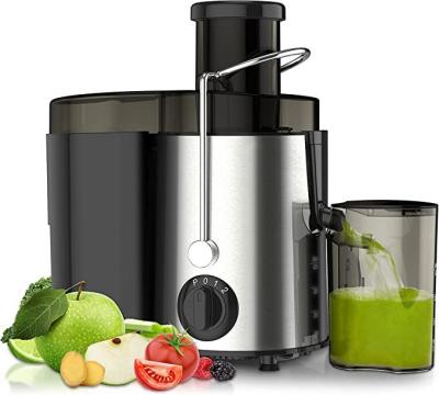 China Easy Handling Centrifugal Fruit Juicer, Vegetable Juice Extractor With 3 Inch Wide Mouth for sale