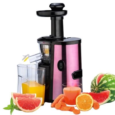 China Double Cup Slow Juicer, Extractor Masticating Slow Juicer Machine with Pure Juice, Easy Clean, Quiet Motor and Reverse Function, BPA Free for sale