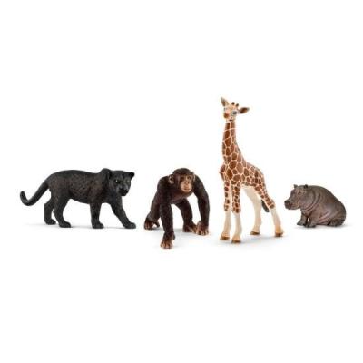 China Cartoon Toy PVC Animal Toys Multipack Figures Toys Included With Accessories for sale