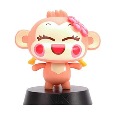 China Cartoon Toy Cute and Lovely CiCi Cartoon Monkey Bobblehead Doll for sale