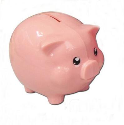 China Wholesale Cheap Custom Plastic Coin Bank Plastic Pig Bank Gift Money Money Bank for sale