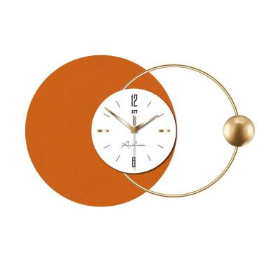 China LUMINOVA Clock Fashion Home Decoration Modern Simple Light Luxury Wall Clock for sale