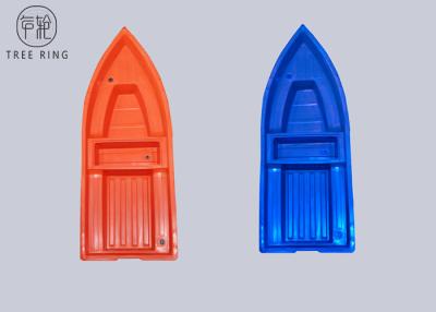 Cina Polietilene 6 pescherecci di plastica duri 800kg delle persone che caricano il fondo piatto di A3.6M in vendita