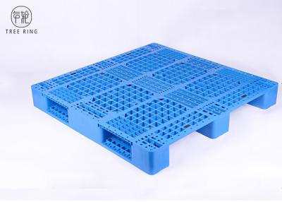 China P1212 Industrial Rackable Recycle Plastic Pallet For Warehouse Package Single Face for sale