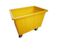 Chine chariot de manipulation courant résistant aux produits 300Kg moulé par Roto, sauts de poubelle de bouteille de barre poly à vendre