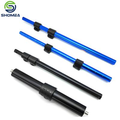 China SHOMEA Customized double groove Aluminum Telescopic pole for sale