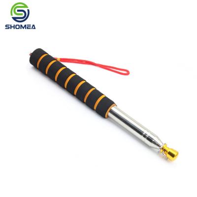 China SHOMEA Customized 304/201  Stainless Steel Telescopic  Guide Flagpole With Foam Cotton Handle for sale