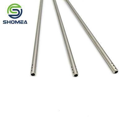 China SHOMEA Custom 5mm diameter Stainless Steel  Suction irrigation tube with drilling hole for sale