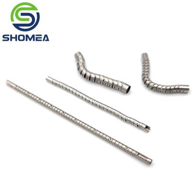 China SHOMEA Customized Stainless Steel  Laser Cutting Flexible Endoscopic tube for sale