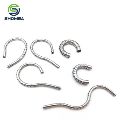 China SHOMEA Custom Stainless Steel Urology Flexible Pneumatic Reticulated Tube for sale