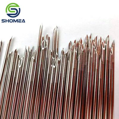 China SHOMEA Custom 17G*35cm  Single Lumen Oocyte Aspiration Needle with Dimple development for sale