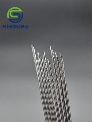 China SHOMEA Customized 11G-28G Lancet Tip Needle with Dimple Dot for sale