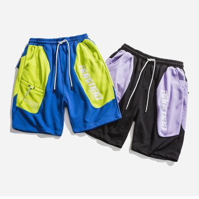 China Custom Fitness Men's Gym Wear Anti-Wrinkle Sports Shorts for sale