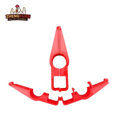 China Poultry water Pipe Fix Tool Automatic chicken Water Pipe Clamp Poultry Square Tube Fixing Clip Strong Toughness water Pipe Fixing Tool for sale