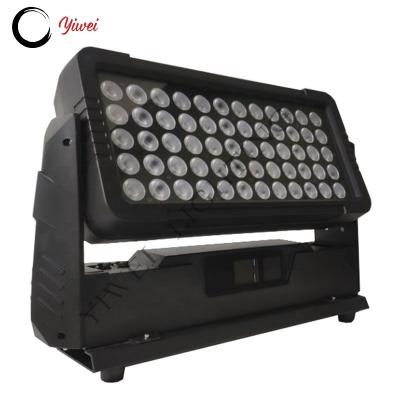 China Stage events factory offer high quality 60X10W 4In1 rgbw led wall washer light city waterproof flood light for sale