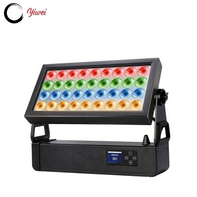 China Theme park led step light IP65 waterproof outdoor par light 36X15W rgbw 4in1 city flood light for sale