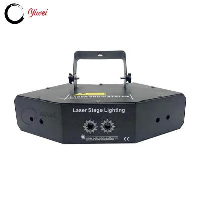 China Hot Sale Party Beam Projector 6 Eye Full Color Laser Beam Light For Club for sale