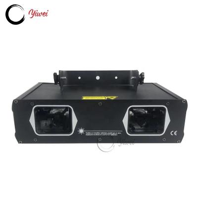 China Hot Selling Full Color Projector 2 Eye Light Beam Laser Light Stage Party Laser Beam Light For Disco for sale