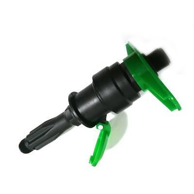 China Garden Irrigation Durable Bestselling Green Plastic Quick Irrigation Water Intake Quick Coupling Valve for sale