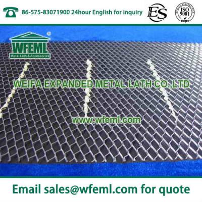 China 1.75/2.5/3.4 Sheet Paperback Galvanized Metal Lath for sale