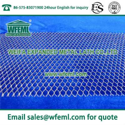 China Traditional Diamond Mesh Expanded Metal Lath for sale