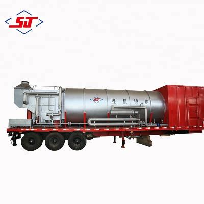 China Shengji Horizontal Diesel Oil Fired Steam Generator for Oil Field Well Testing for sale