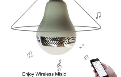 China Warm white / cold white LED Light with Wireless Speaker and bluetooth connection 5W for sale