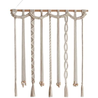 China Outdoor Plant Hangers 3 Different Style Macrame Plant Pot Hanging Planter for Handmade Flower Pot Rack Decor Wall Decor Wall Indoor Indoor Home Tapestry for sale