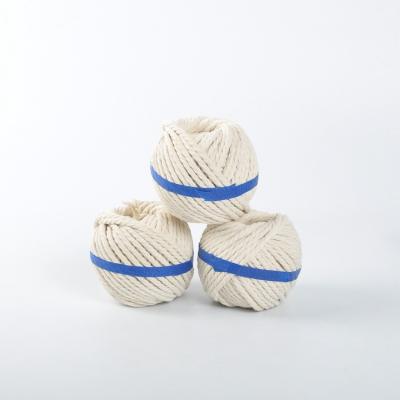 China 3 Strand Twisted Cotton Gift Wrapping High Quality Rope for sale