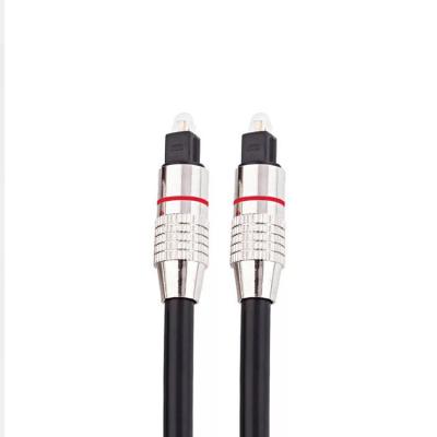 China COMPUTER Customized Soft Audio Cable Fiber Optic Audio Connection Cable And Flexible Gold Plated Interface for sale