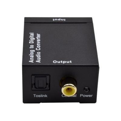 China Plug and Play Compound Analog to Digital Converter R/L Analog Audio Signal to Digital Signal Decoder YQ-89Q for sale