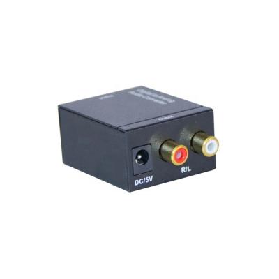 China Digital Coaxial Adapter Computer Fiber Optic Output Analog To Digital Converter for sale