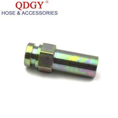 China Brake Hose End Forged Hexagon Stainless Steel Coupling Female Hydraulic Hose Fitting for sale