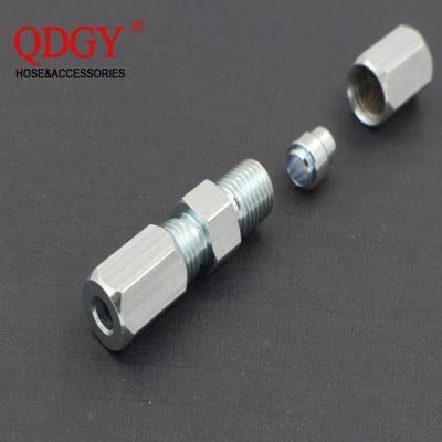 China Auto Parts Single Ferrule And Twin Ferrules Stainless Steel Tube Compression Fittings for sale