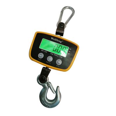 China Weight Measuring Mini Luggage Digital Portable Scale Crane Electronic Hook Scale 500kg from WeiHeng offiical store for sale