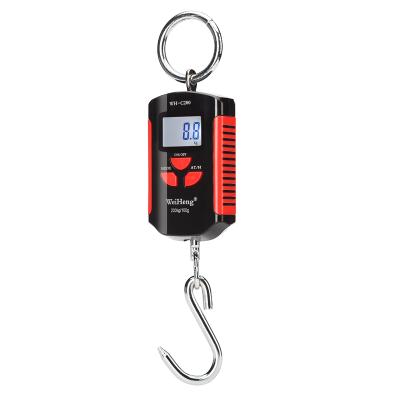 China Weight measuring Guangzhou Weiheng Mini Hanging Portable Scale Digital 200 kilograms for sale