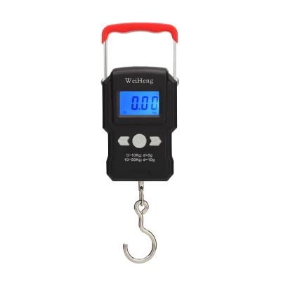 China Stable Good Quality Hot Sale Electronic Performance Hook Scale Digital Hanging Scale 50kg Travel Scale for sale