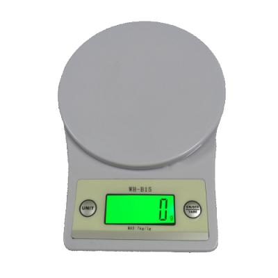 China Slim Digital Weight ABS Plastic Kitchen Measuring Scale for sale