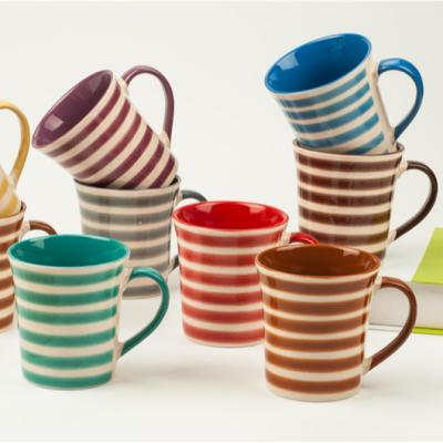 China Wholesale Cheap Viable With All Kinds Of Color On Glazed Cup And Saucer Cup for sale