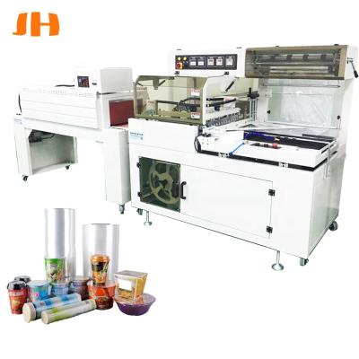 China L450Automatic Food L Bar Sealer Side Sealing Heat Shrink Wrapping Machine Automatic Heat Tunnel Shrink Wrap Machine for sale