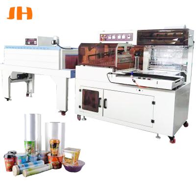 China JH-L650 automatic automatic shrink wrap machine, box L-sealer wrap machine, carton shrink wrap machine for sale