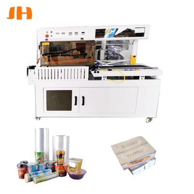 China Food Heat Shrink Wrapping Machine Thermal Wrapping Tunnel For Food Drink Paddle Cigarette for sale