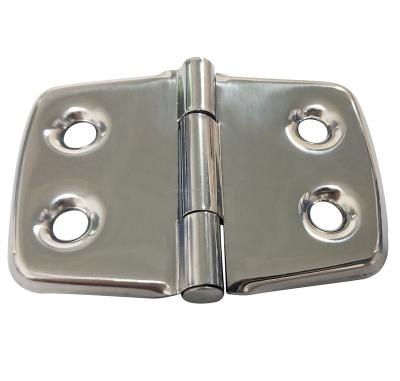 China Boat Marine Mount Door Hinges Steel Stainless Hatch Boat Hinge Hardware Heavy Duty Boat Hinge Deck Mirror Polished for sale