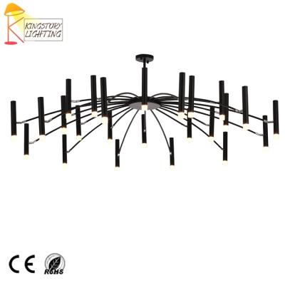 China Modern Hot Sale Restaurants Decorative Lamp With Adjustable Height Led Wedding Lobby Chandelier for sale