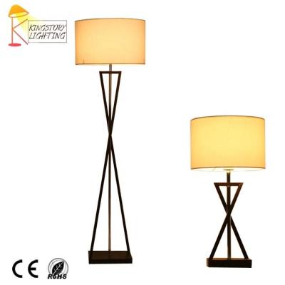 China Hot Sale Modern Led Standing Lamp For Living Room Modern Hotel Metal LED Tripod Black Painting Floor Lamp for sale