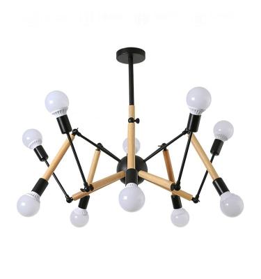 China Modern Modern Pendant Lamp Spider Home Lighting 10 Light Chandelier For Living Room for sale